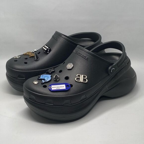 Balenciaga Crocs Jibbitz Mules size 43/us size 10 main image 8